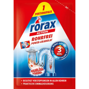 Гранулы для прочистки сливных труб Rorax, 60 г